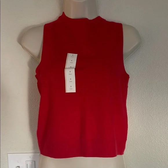 A new day red sweater tank, small, NWT! - Picture 1 of 6